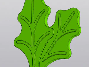 Radijs Wandvaas voor gedroogde en kunstbloemen 3D printmodel