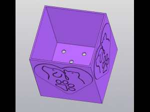 Pets Planter Model Cetak 3D