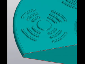 Vaso sospeso UFO per fiori secchi e artificiali Modello di stampa 3D