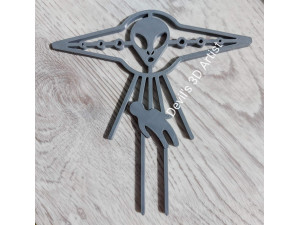 UFO Trellis Planter decoration 3Dプリントモデル