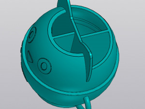 Cat in a cup Organizer Modelo de impresión 3D