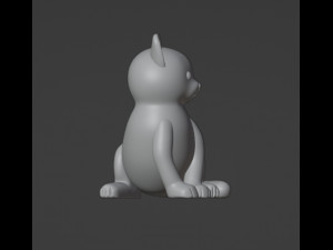 Cat Figurine v2 3D-printmodel