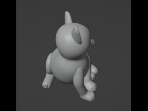 Cat Figurine v2 3D-printmodel