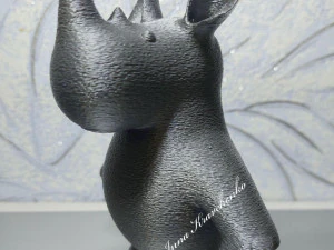 Rhinoceros Figurine 3D Print Model