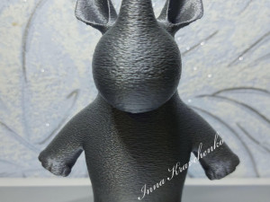 Rhinoceros Figurine Modelo de Impressão 3D