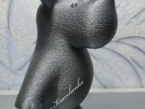 Rhinoceros Figurine Modelo de Impressão 3D