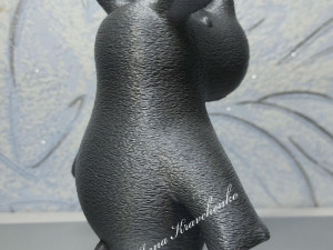 Rhinoceros Figurine Modelo de Impressão 3D