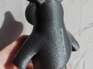 Rhinoceros Figurine 3D Print Model