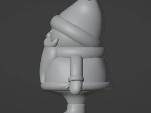 Santa Claus Figurine 3D Print Model