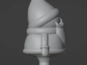 Santa Claus Figurine 3D Print Model