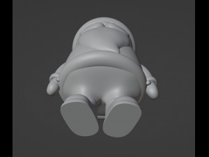 Santa Claus Figurine 3D 打印模型