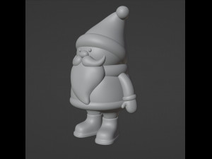 Santa Claus Figurine 3D 打印模型