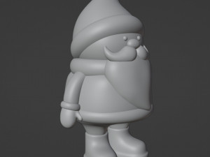 Santa Claus Figurine 3D 打印模型