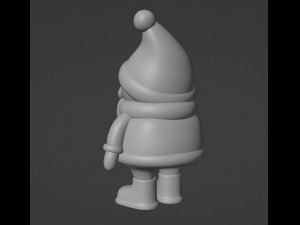 Santa Claus Figurine 3D 打印模型