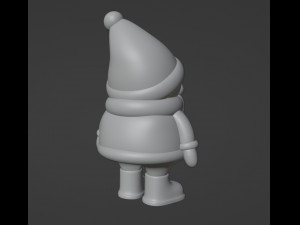 Santa Claus Figurine 3D 打印模型