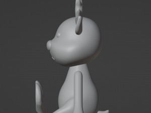 Deer Figurine Model do druku 3D