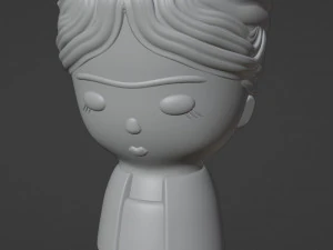 Ваза-кашпо в стиле Фриды 3D Принт Модель