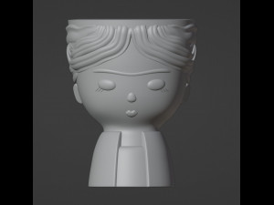 Frida style Vase Planter Modelo de impresión 3D