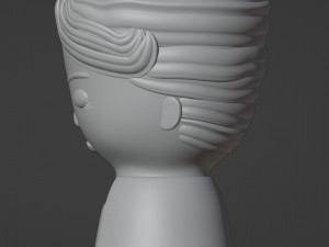 Frida style Vase Planter Modelo de impresión 3D