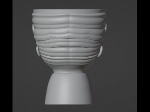 Frida style Vase Planter Modelo de impresión 3D