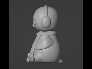 Penguin Figurine 3D printmodel