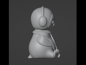Penguin Figurine 3D printmodel