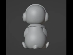 Penguin Figurine 3D Print Model