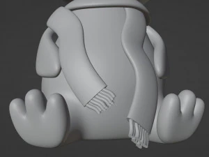 Penguin Figurine 3D Print Model
