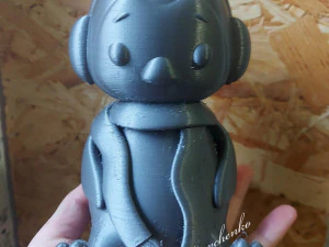 Penguin Figurine 3D Print Model