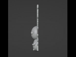Snowflake Lady Christmas hanging decoration 3Dプリントモデル