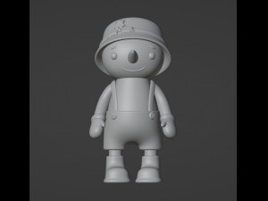Snowman Figurine Model do druku 3D