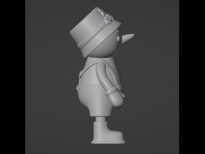 Snowman Figurine 3D-Druckmodell