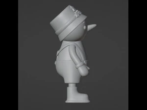 Snowman Figurine 3D Print Model