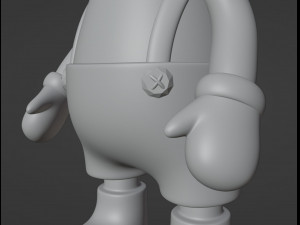 Snowman Figurine 3D-Druckmodell