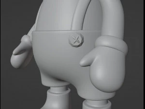 Snowman Figurine 3D Print Model