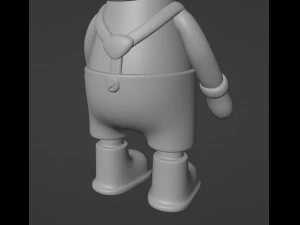Snowman Figurine 3D Print Model