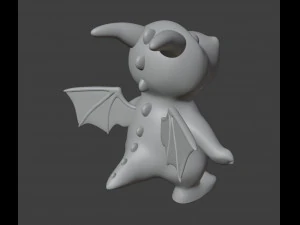 Dragon Figurine 3D Print Model