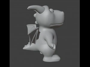 Dragon Figurine 3D Print Model