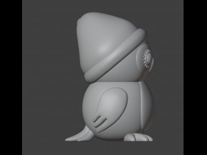 Christmas Owl Figurine 3D Принт Модель
