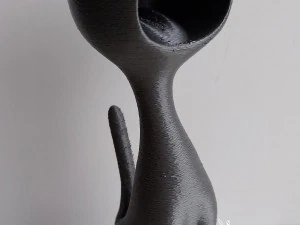Cat Figurine v3 3D Print Model
