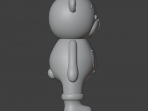 Bear Figurine v2 Modèles 3D en vedette