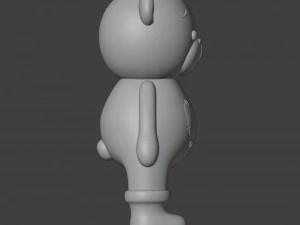 Bear Figurine v2 3D Print Model