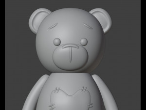 Bear Figurine v2 Modèles 3D en vedette