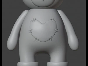Bear Figurine v2 3D Print Model