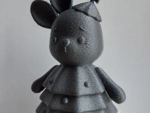Bunny in a Christmas tree costume 3D Print Model