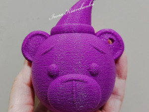 Bear Head Christmas tree decoration Model do druku 3D