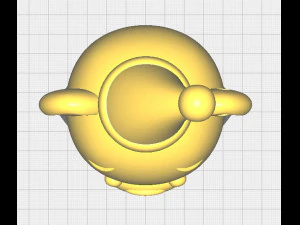 Bear Head Christmas tree decoration 3D Print Model