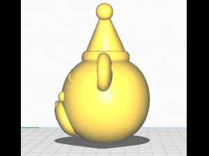 Bear Head Christmas tree decoration 3D Print Model