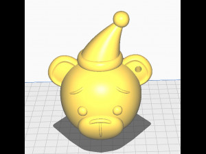 Bear Head Christmas tree decoration 3Dプリントモデル