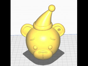 Bear Head Christmas tree decoration 3D Print Model